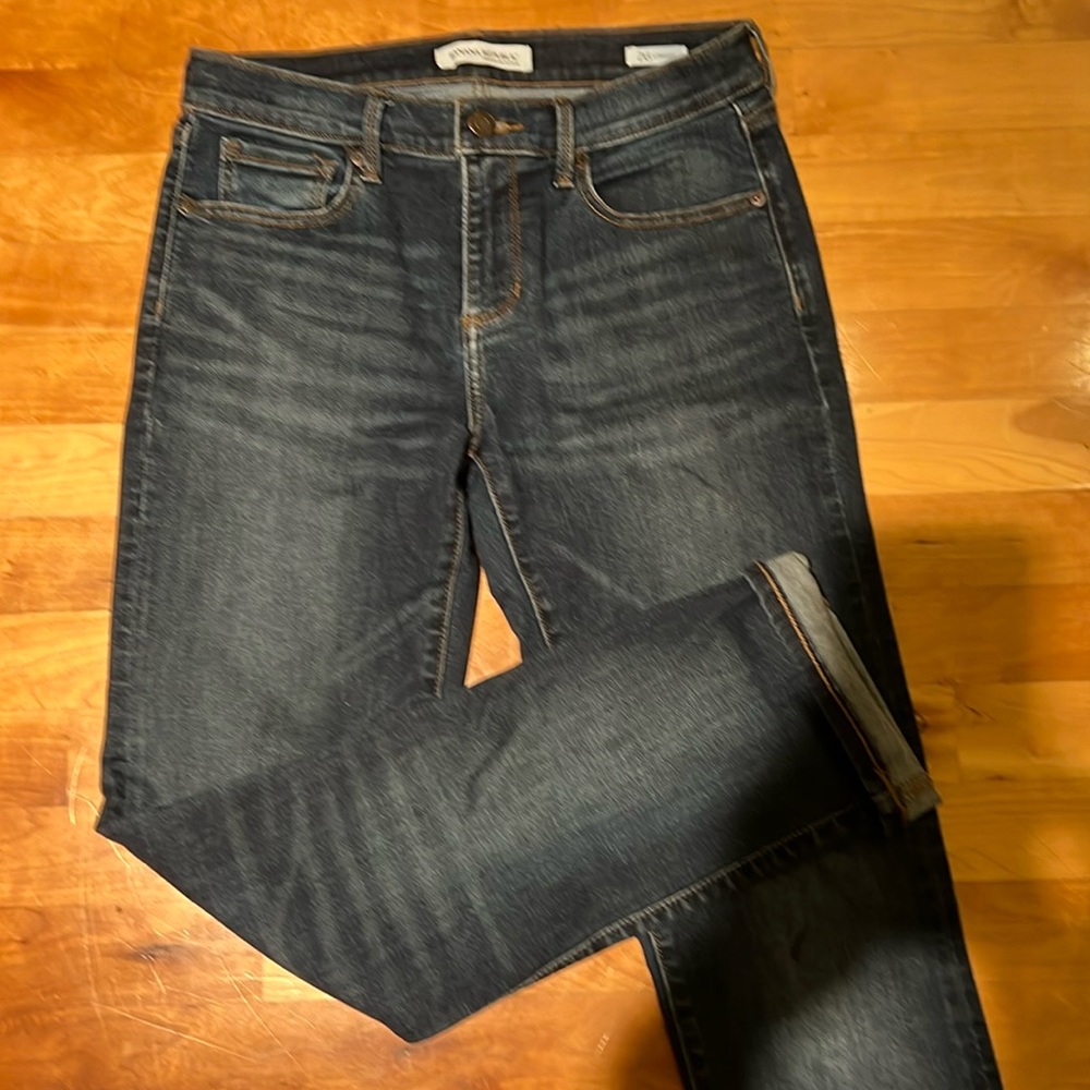 Women’s Banana Republic Straight Fit Dark Wash Denim Jeans - Size 26